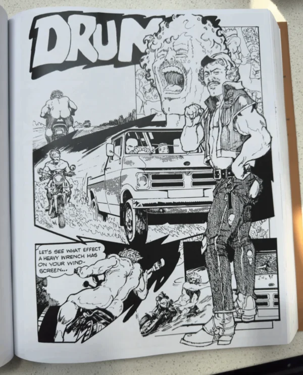 Drum, Bill Ward interior page.